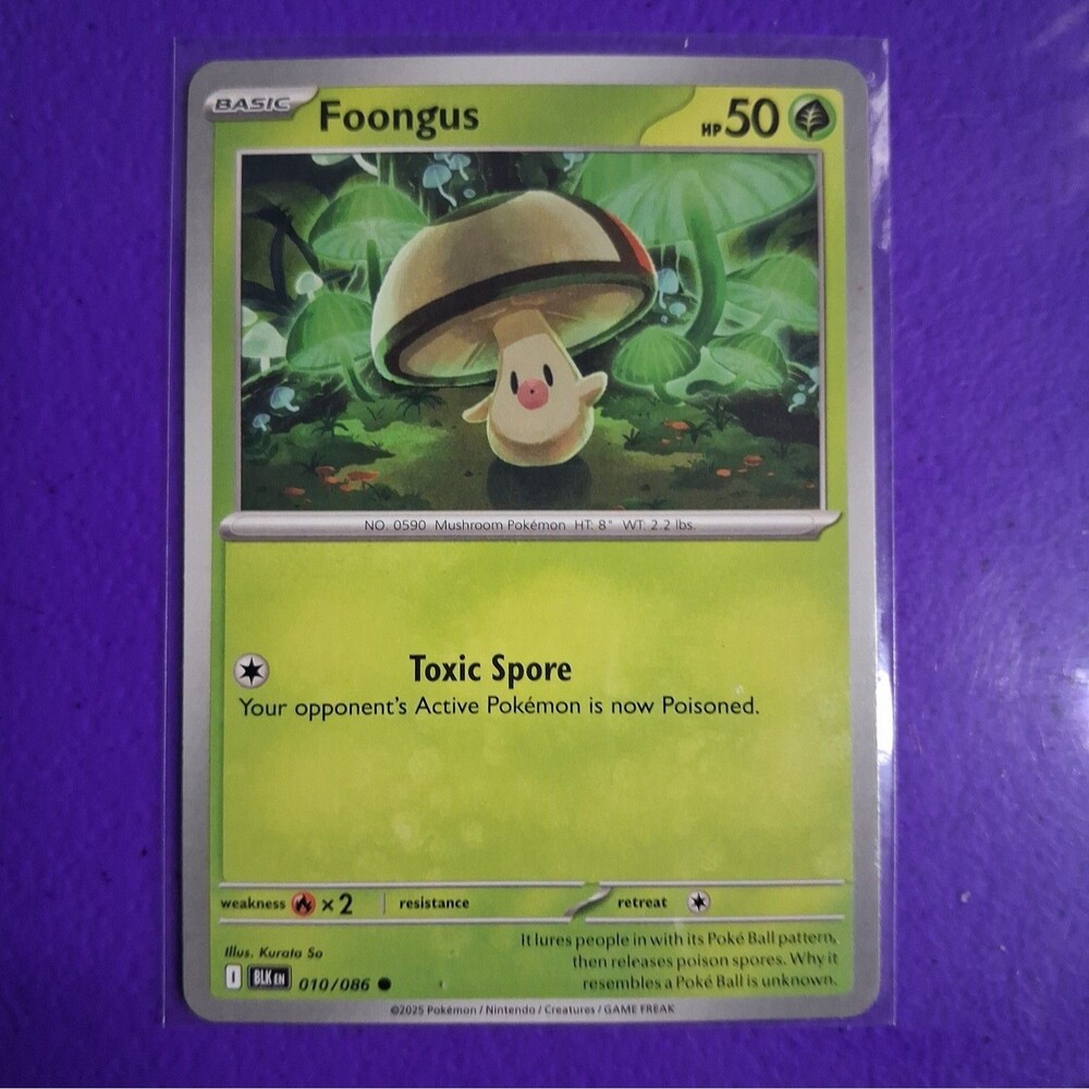 Foongus 010/086 Sv: Black Bolt Reverse Holo